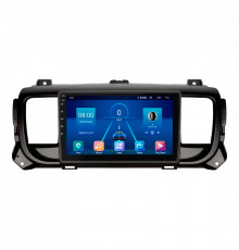 Штатная магнитола Lesko для Opel Zafira Life I 2019-н.в. экран 9" 6/128Gb 4G Wi-Fi GPS Top