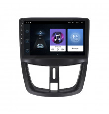 Штатная магнитола Lesko для Peugeot 207 I 2006-2009 экран 9" 1/16Gb Wi-Fi GPS Base