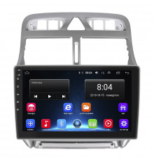 Штатная магнитола Lesko для Peugeot 307 I 2001-2005 экран 9" 2/32Gb Wi-Fi GPS Base