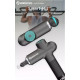 Професійний перкусійний масажер Booster Lightsaber (24v) для масажу тригерних точок.