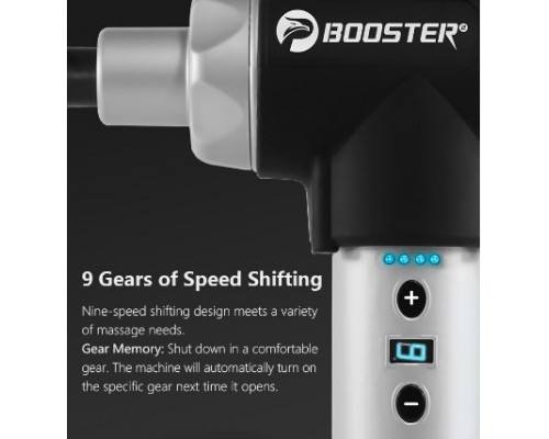 Професійний перкусійний масажер для м'язів Booster Pro 2 – ефективний для глибокого масажу Професійний перкусійний масажер для м'язів Booster Pro 2 – ефективний для глибокого масажу