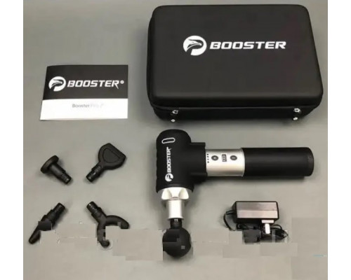 Професійний перкусійний масажер для м'язів Booster Pro 2 – ефективний для глибокого масажу Професійний перкусійний масажер для м'язів Booster Pro 2 – ефективний для глибокого масажу