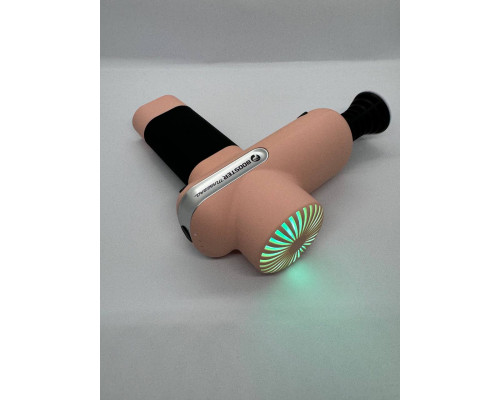 Компактний перкусійний масажер Booster Lightsaber Mini Rose з подарунковим кейсом Компактний перкусійний масажер Booster Lightsaber Mini Rose з подарунковим кейсом