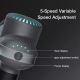 Компактний перкусійний масажер Booster Lightsaber Mini з зарядною станцією