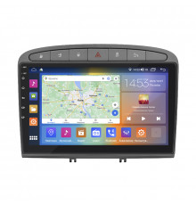 Штатная магнитола Lesko для Peugeot RCZ I 2010-2012 экран 9" 4/64Gb CarPlay 4G Wi-Fi GPS Prime