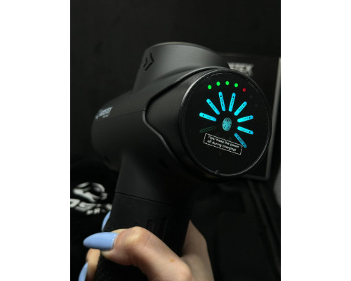 Перкусійний масажер Boostex Pro Max 2 - масажний пістолет із кейсом - вібраційний ударний електромасажер із 21 насадкою Перкусійний масажер Boostex Pro Max 2 - масажний пістолет із кейсом - вібраційний ударний електромасажер із 21 насадкою