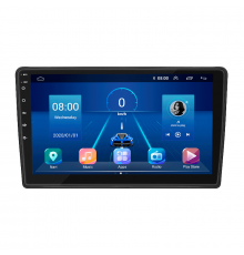 Штатная магнитола Lesko для Renault KWID  2015-н.в экран 9" 6/128Gb 4G Wi-Fi GPS Top