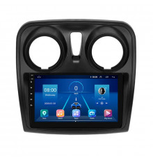 Штатная магнитола Lesko для Renault Sandero II ver 2 2013-2018 экран 9" 2/32Gb 4G Wi-Fi GPS Top