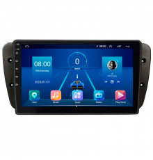 Штатная магнитола Lesko для SEAT Ibiza IV Рестайлинг 2012-2015 экран 9" 6/128Gb 4G Wi-Fi GPS Top