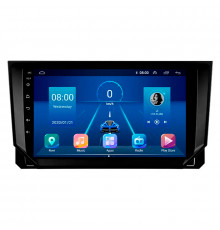 Штатная магнитола Lesko для SEAT Ibiza V 2017-2021 экран 9" 2/32Gb 4G Wi-Fi GPS Top