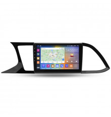 Штатная магнитола Lesko для SEAT Leon III Рестайлинг 2016-2020 экран 9" 4/64Gb CarPlay 4G Wi-Fi GPS Prime
