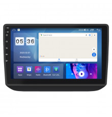 Штатная магнитола Lesko для Skoda Fabia II 2007-2010 экран 10" 2/32Gb CarPlay 4G Wi-Fi GPS Prime