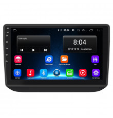 Штатная магнитола Lesko для Skoda Fabia II Рестайлинг 2010-2014 экран 10" 2/32Gb Wi-Fi GPS Base