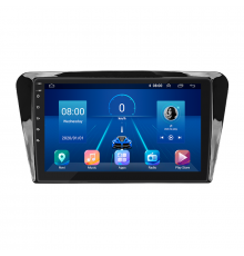 Штатная магнитола Lesko для Skoda Octavia III (A7) 2013-2017 экран 10" 6/128Gb 4G Wi-Fi GPS Top