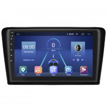 Штатная магнитола Lesko для Skoda Spaceback  2014-2019 экран 9" 4/64Gb 4G Wi-Fi GPS Top