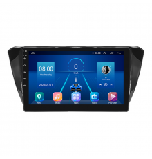 Штатная магнитола Lesko для Skoda Superb III 2015-2019 экран 10" 6/128Gb 4G Wi-Fi GPS Top