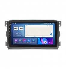 Штатная магнитола Lesko для Smart Fortwo 451 2007-2010 экран 9" 2/32Gb CarPlay 4G Wi-Fi GPS Prime
