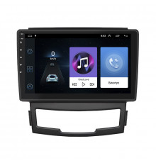 Штатная магнитола Lesko для SsangYong Korando III 2010-2013 экран 9" 1/16Gb Wi-Fi GPS Base