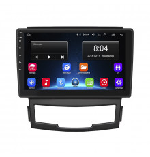 Штатная магнитола Lesko для SsangYong Korando III 2010-2013 экран 9" 2/32Gb Wi-Fi GPS Base