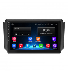 Штатная магнитола Lesko для SsangYong Rexton I 2001-2008 экран 9" 2/32Gb Wi-Fi GPS Base