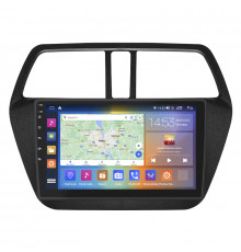 Штатная магнитола Lesko для Suzuki SX4 II (S-Cross) 2013-2016 экран 9" 2/32Gb CarPlay 4G Wi-Fi GPS Prime