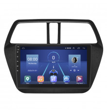 Штатная магнитола Lesko для Suzuki SX4 II (S-Cross) 2013-2016 экран 9" 6/128Gb 4G Wi-Fi GPS Top