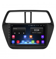 Штатная магнитола Lesko для Suzuki SX4 II (S-Cross) Рестайлинг 2016-н.в. экран 9" 2/32Gb Wi-Fi GPS Base