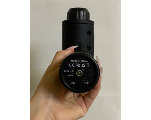 Ударний масажний пістолет тригерних точок Boostex (massage gun) 30 режимів, 21 насадка, кейс.