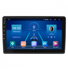 Штатная магнитола Lesko для Toyota Auris I 2006-2010 экран 10" 4/32Gb 4G Wi-Fi GPS Top