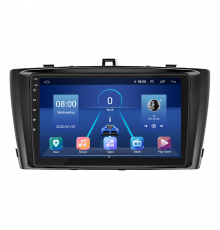 Штатная магнитола Lesko для Toyota Avensis III 2008-2011 экран 9" 6/128Gb 4G Wi-Fi GPS Top