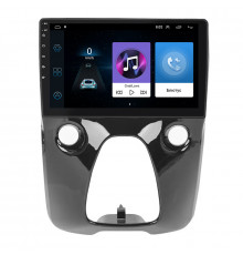 Штатная магнитола Lesko для Toyota Aygo II 2014-2018 экран 10" 1/16Gb Wi-Fi GPS Base