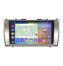 Штатная магнитола Lesko для Toyota Camry VI (XV40) 2006-2009 экран 9" 2/32Gb CarPlay 4G Wi-Fi GPS Prime