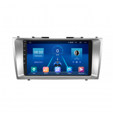 Штатная магнитола Lesko для Toyota Camry VI (XV40) 2006-2009 экран 9" 2/32Gb 4G Wi-Fi GPS Top