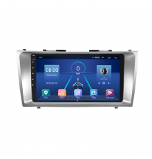 Штатная магнитола Lesko для Toyota Camry VI (XV40) 2006-2009 экран 9" 6/128Gb 4G Wi-Fi GPS Top