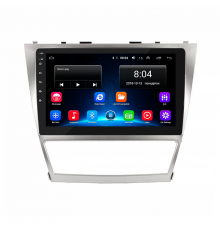 Штатная магнитола Lesko для Toyota Camry VI (XV40) Рестайлинг 2009-2011 экран 10" 2/32Gb Wi-Fi GPS Base