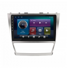 Штатная магнитола Lesko для Toyota Camry VI (XV40) Рестайлинг 2009-2011 экран 10" 4/64Gb 4G Wi-Fi GPS Top