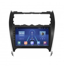 Штатная магнитола Lesko для Toyota Camry VII (XV50) 2011-2014 экран 10" 4/64Gb 4G Wi-Fi GPS Top