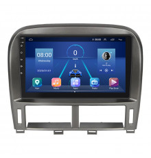 Штатная магнитола Lesko для Toyota Celsior III (F30) Рестайлинг ver 2 2003-2006 экран 9" 2/32Gb 4G Wi-Fi GPS Top