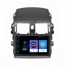 Штатная магнитола Lesko для Toyota Corolla IX (E120, E130) Рестайлинг 2003-2007 экран 9" 1/16Gb Wi-Fi GPS Base