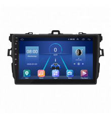 Штатная магнитола Lesko для Toyota Corolla X (E140, E150) 2006-2012 экран 9" 2/32Gb 4G Wi-Fi GPS Top