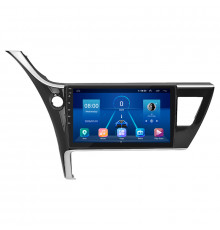 Штатная магнитола Lesko для Toyota Corolla XI (E160, E170) Рестайлинг 2015-н.в. экран 10" 6/128Gb 4G Wi-Fi GPS Top