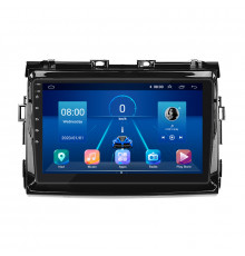 Штатная магнитола Lesko для Toyota Estima III 2006-2008 экран 9" 4/64Gb 4G Wi-Fi GPS Top