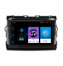 Штатная магнитола Lesko для Toyota Estima III Рестайлинг 2 2012-2016 экран 9" 1/16Gb Wi-Fi GPS Base