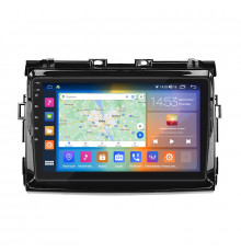 Штатная магнитола Lesko для Toyota Estima III Рестайлинг 2008-2012 экран 9" 2/32Gb CarPlay 4G Wi-Fi GPS Prime