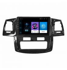 Штатная магнитола Lesko для Toyota Fortuner I 2005-2015 экран 9" 1/16Gb Wi-Fi GPS Base