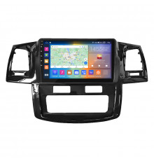 Штатная магнитола Lesko для Toyota Fortuner I 2005-2015 экран 9" 4/64Gb CarPlay 4G Wi-Fi GPS Prime