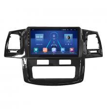 Штатная магнитола Lesko для Toyota Fortuner I 2005-2015 экран 9" 2/32Gb 4G Wi-Fi GPS Top