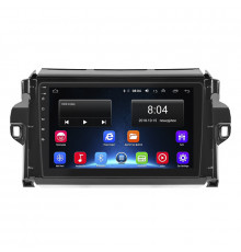 Штатная магнитола Lesko для Toyota Fortuner II 2015-2020 экран 9" 2/32Gb Wi-Fi GPS Base
