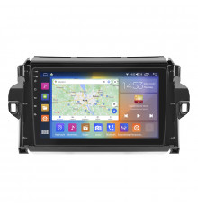 Штатная магнитола Lesko для Toyota Fortuner II 2015-2020 экран 9" 2/32Gb CarPlay 4G Wi-Fi GPS Prime