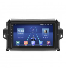 Штатная магнитола Lesko для Toyota Fortuner II Рестайлинг 2020-н.в. экран 9" 2/32Gb 4G Wi-Fi GPS Top
